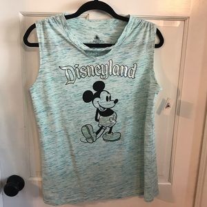 NWT Disneyland Heathered Tank